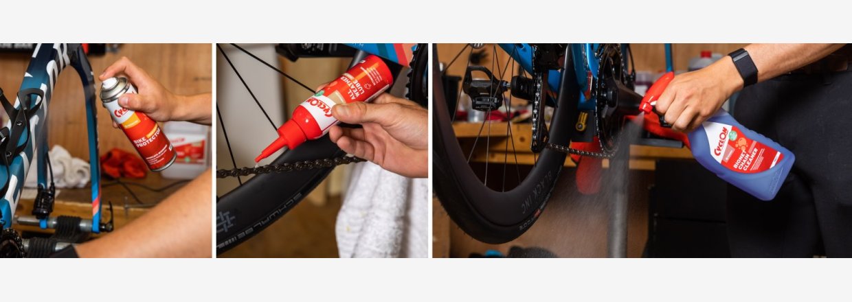 Fem essentielle vedligeholdelsesprodukter til din cykel