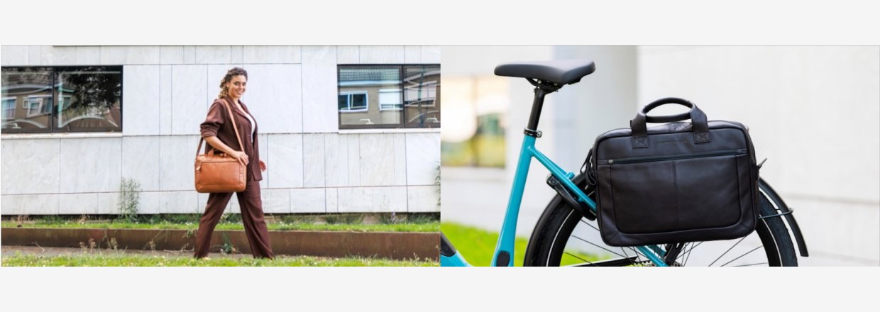 Lder, luksus og cykelglde  New Looxs cykeltasker i srklasse