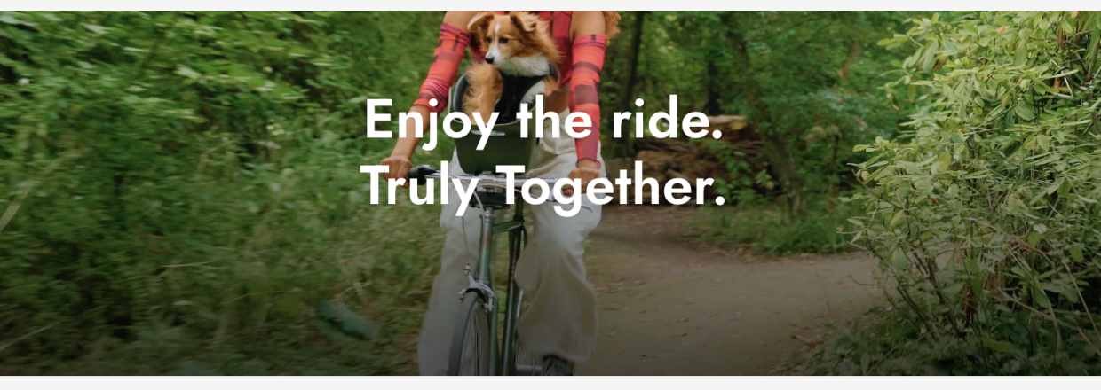 Kvisp cykelkurv til hunde - tag din bedste ven med p� tur