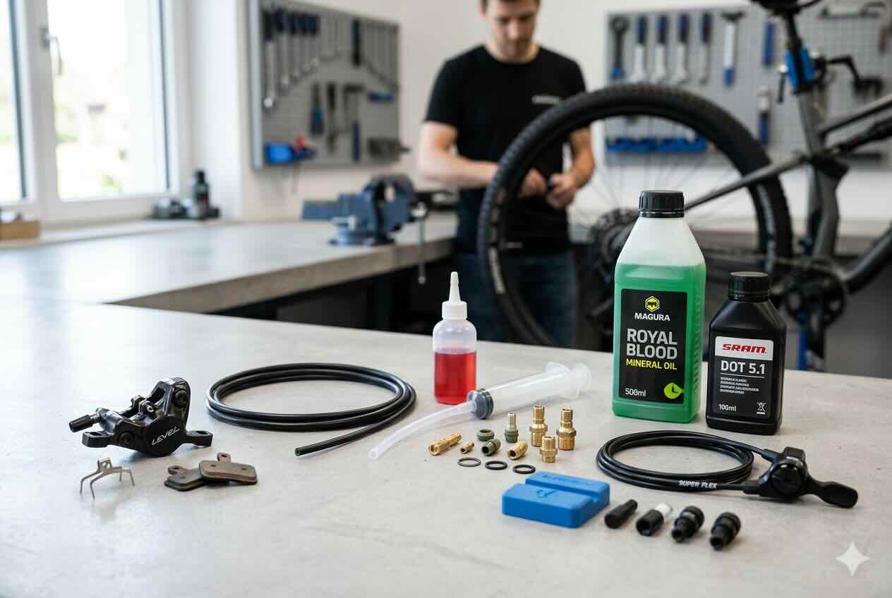 Hydrauliske bremser & tilbeh&oslash;r