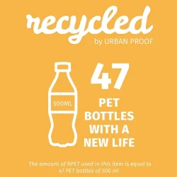 Urban Proof cykeltaske Shopper Bag 20L genanvendt bl grn