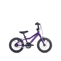 14" letv�gts alu b�rnecykel ACADEMY GRADE 2 Belt - med remtr�k - lilla