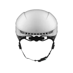 CRNK cykelhjelm med LED-lys Genetic Alpha hvid L 57-63 cm