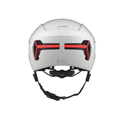 CRNK cykelhjelm med LED-lys Genetic Alpha hvid M 52-56 cm