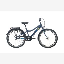 NOXON "Rocket ND" 24" juniorcykel med 3 gear, fril�b � m�rkebl�