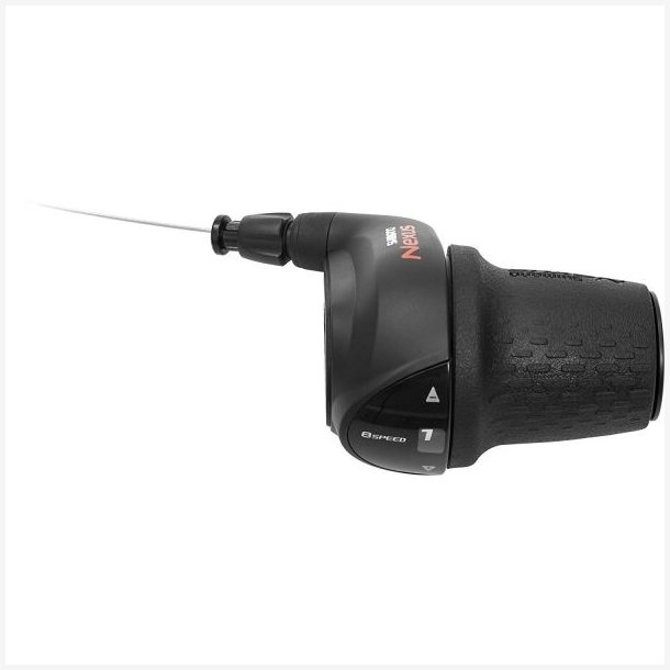 Twist Shifter (hjre) Shimano Nexus 8 SL-C6000 uden bremsegreb og ydre kabel - sort (vrkstedsemballage)