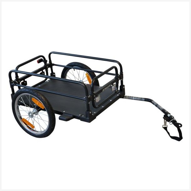 Cykeltrailer Provelo foldbar  Sort
