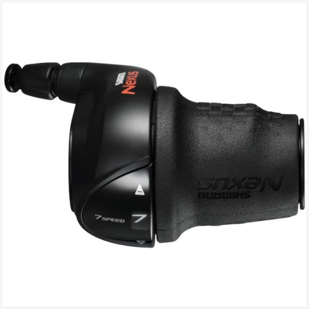 Revoshift skifter 7-trins Shimano Nexus SLC3000 til NX10 med indvendigt kabel - sort
