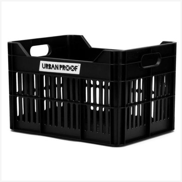 Urban Proof Junior cykelkasse - 15 Liter - genanvendt plast - sort
