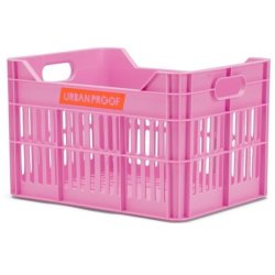 Urban Proof Junior cykelkasse - 15 Liter - genanvendt plast - bright pink