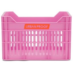 Urban Proof Junior cykelkasse - 15 Liter - genanvendt plast - bright pink