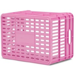 Urban Proof Junior cykelkasse - 15 Liter - genanvendt plast - bright pink