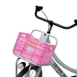 Urban Proof Junior cykelkasse - 15 Liter - genanvendt plast - bright pink
