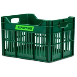 Urban Proof Junior cykelkasse - 15 Liter - genanvendt plast - retro gr�n