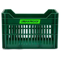 Urban Proof Junior cykelkasse - 15 Liter - genanvendt plast - retro gr�n