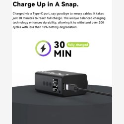 Elektrisk batteripumpe Cyclplus AS2 Pro - sort