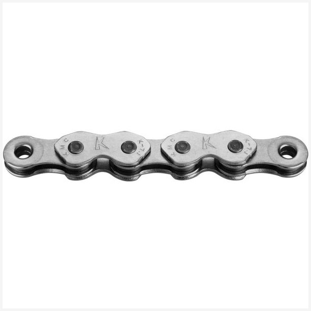 K�de single speed KMC K1 Narrow Silver 100 led - s�lv