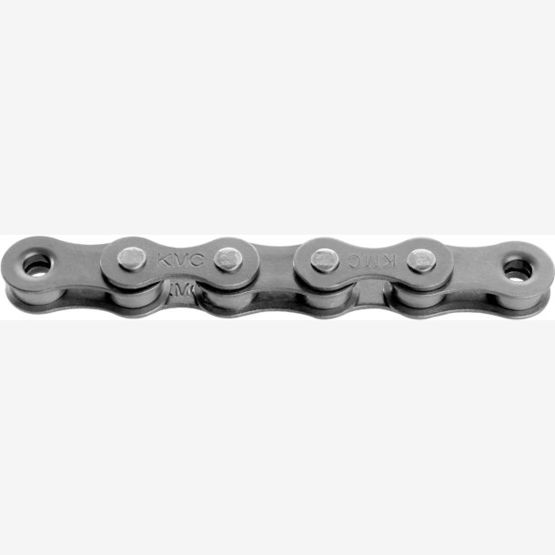Kde Single Speed ??KMC Z1 Wide EPT 112 Links Silver (vrkstedspakke med 25 stykker)