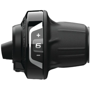 Twist Shifter (hjre) 6-speed Shimano Tourney SL-RV400 - sort/slv