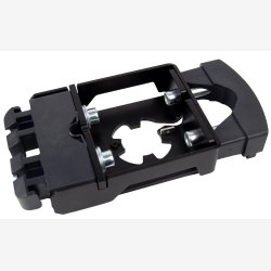 Ahead spindeladapter Qibbel 1 1/4" integrerede kabler - sort