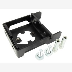 Ahead spindeladapter Qibbel 1 1/8" integrerede kabler - sort