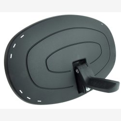 St fodbeskyttelsesplader Qibbel Junior 6+ - sort