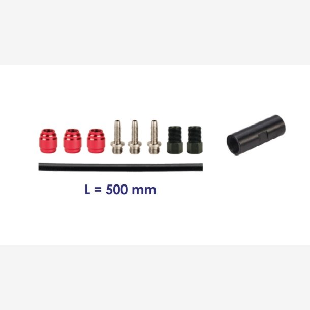 Bremseslangeforlngerst Elvedes til SRAM - 500 mm