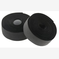 Styrtape Tecora Comfort Natural 2,5 x 30mm 1,8m - sort (2 stk.)