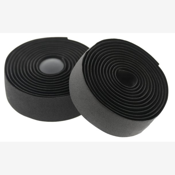 Styrtape Tecora Comfort Natural 2,5 x 30mm 1,8m - sort (2 stk)