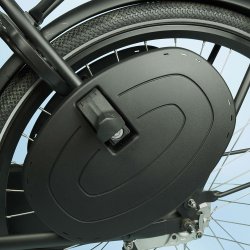 Barnesde bag Qibbel Junior 6+ - MIK HD - med fodsttte og beskyttelsesplade - Midnight Black