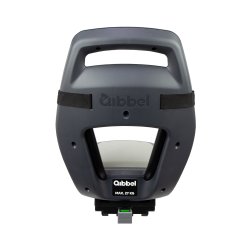 Barnesde bag Qibbel Junior 6+ - MIK HD - med fodsttte og beskyttelsesplade - Granitgr