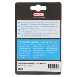 Elvedes skivebremseklods Shimano 525 super bld