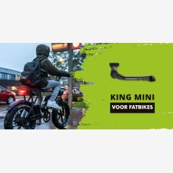 St�tteben Ursus King Mini R78 - 16 til 24'' - egnet til fatbike - 40 mm boltafstand - sort