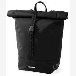 Recycled cykeltaske Urban Proof Rolltop 20 liter 30 x 15 x 42 cm - Sort