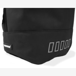 Recycled cykeltaske Urban Proof Rolltop 20 liter 30 x 15 x 42 cm - Sort