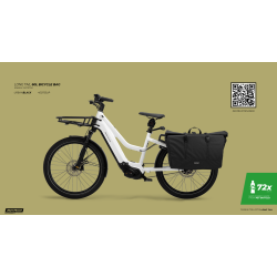 Recycled Longtail Cykeltaske Urban Proof 60 Liter Sort