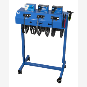 Reel Center Pro KMC K�derulleholder - Bl� - Til 3 V�rkstedsk�deruller