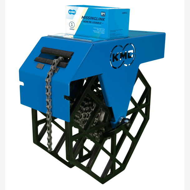 Rulleholder KMC K�derulle V�gmontering - Bl� - Til V�rkstedsk�derulle