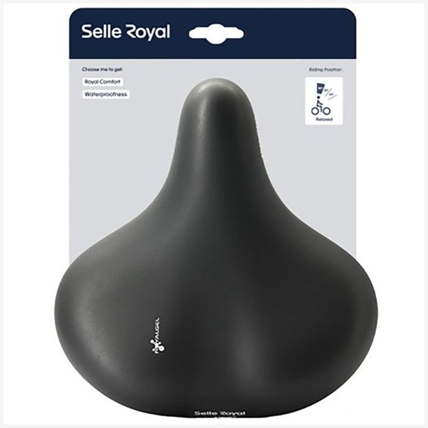 Cykelsadel Selle Royal Gipsy Spring Relaxed - Sort