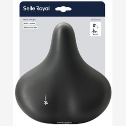 Cykelsadel Selle Royal Gipsy Spring Relaxed - Sort