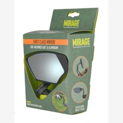 Mirror Mirage Left First Class dmpet glas stangendebeslag sort