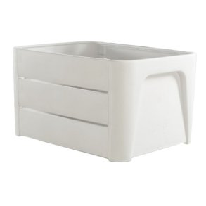 Mirage cykelkasse Klik 'n Krat 24L - hvid