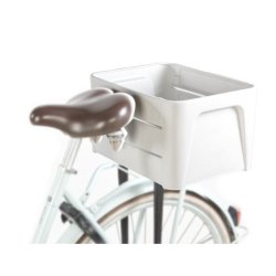 Mirage cykelkasse Klik 'n Krat 24L - hvid