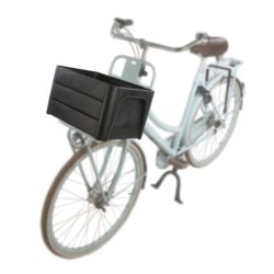 Mirage cykelkasse Klik 'n Krat 24L - sort