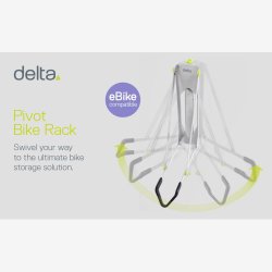 Justerbar cykelstativ Delta Cycle 20-29" sort