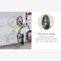 Justerbar cykelstativ Delta Cycle 20-29" sort