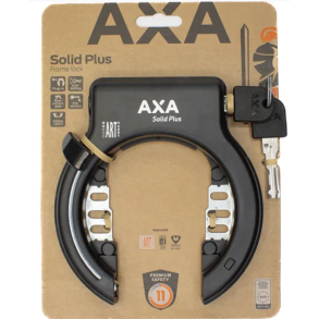 Rammel�s Axa Solid Plus - med sk�rmbeslag - sort