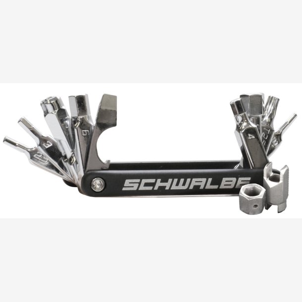 Schwalbe Multitool Version 2.0 inklusive ventilvrktj
