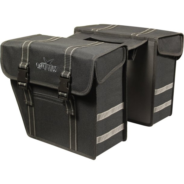 Dobbelt taske Greenlands City 25 liter sort