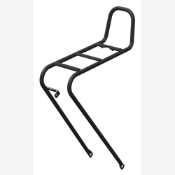 Frontbagageb�rer/frontlad Steco MIK med kroneboltbeslag � matsort